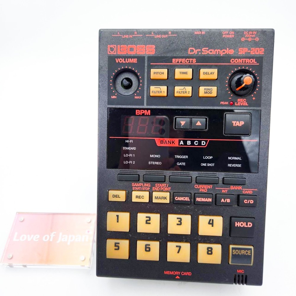 BOSS SP-202 Dr. Sample Sampler Looper Drum Machine Roland Working Good Condition