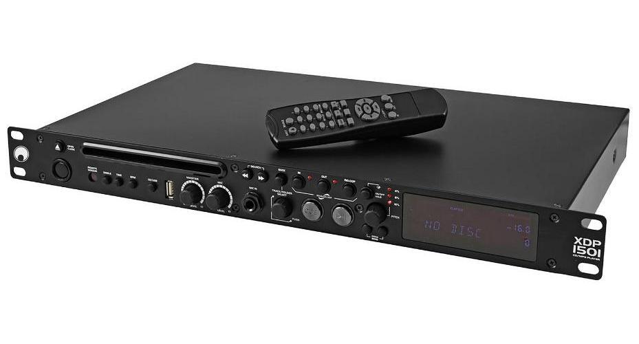 CD/MP3 Player Con USB & Microfono Ingresso, 1U - XDP-1501