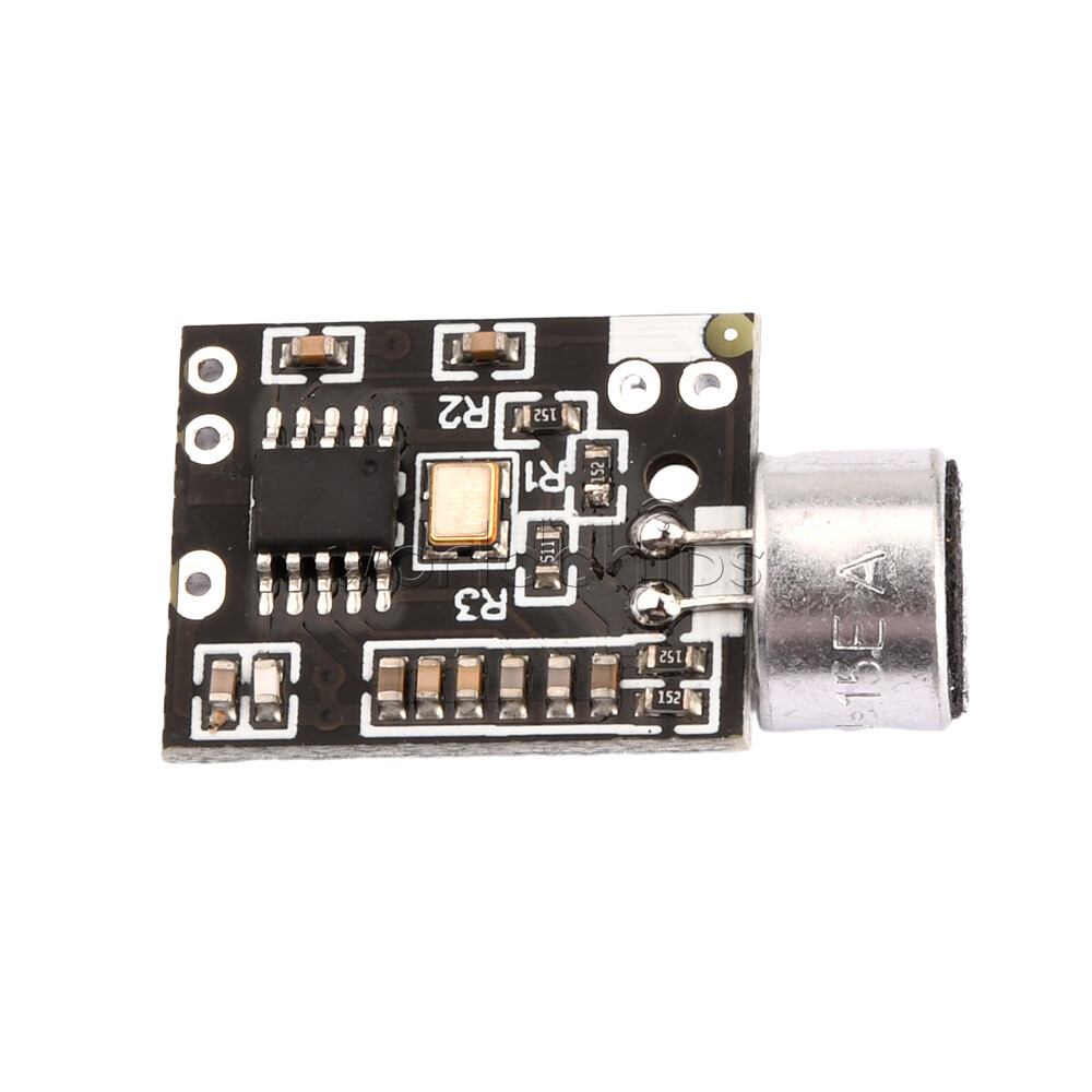 Wireless Microphone MIC FM 10dBm Transmitter Module Support Dual-channel Stereo