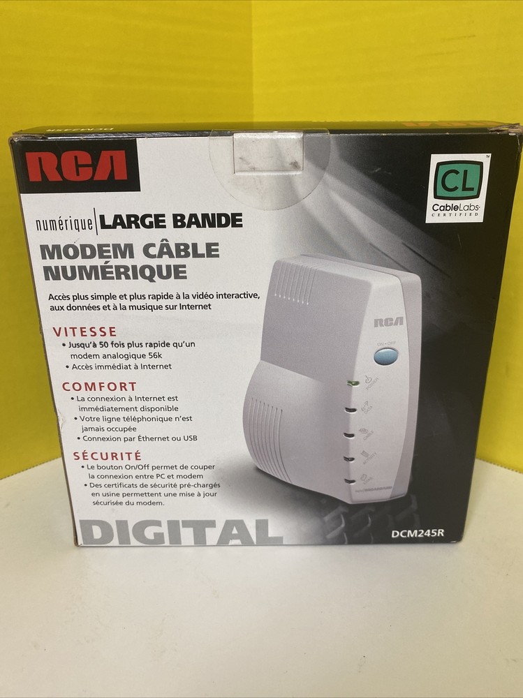 RCA DCM 245R (DCM245R) Modem NIB