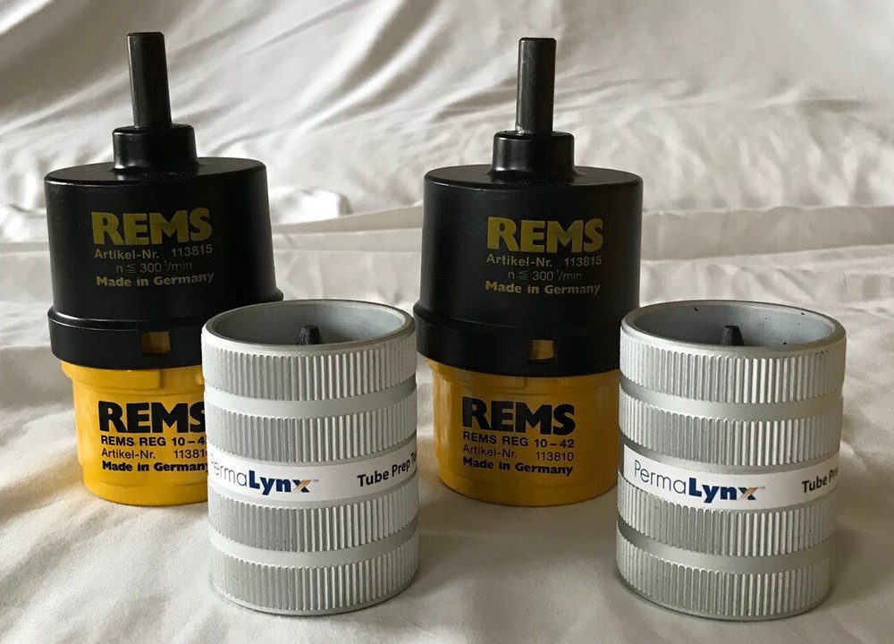4 Deburring / Reaming Tools (2) 10-42 mm w/drill adapter (2) 8mm-35mm *No Boxes*