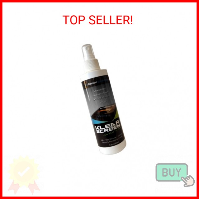 Klear Screen Premium Cleaner Spray One 8oz Bottles TV Screen Cleaner, Computer S