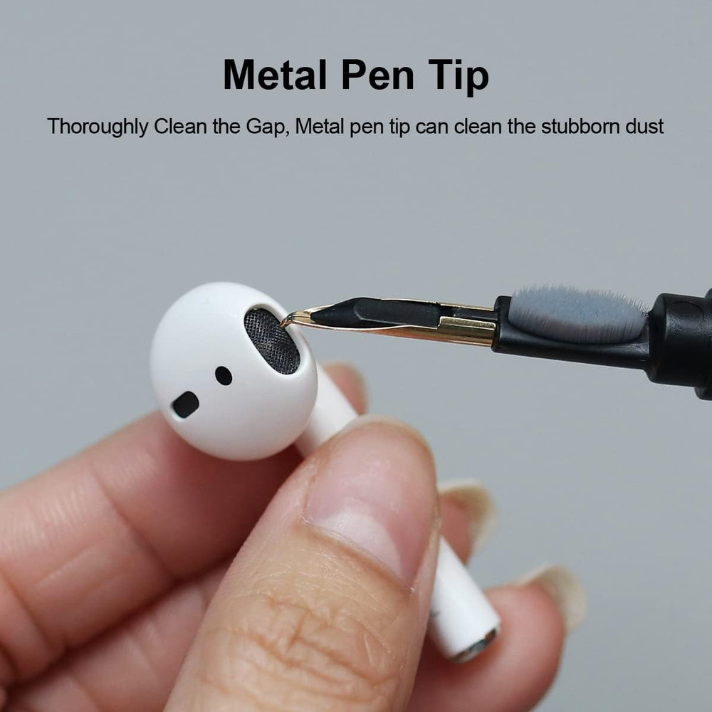 Cleaning Pen for Airpods Pro 1 2 Multi-Function Cleaner Kit Soft Brush for Bluet