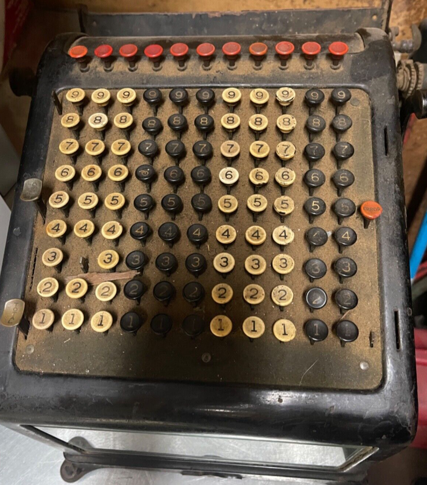 469204 ANTIQUE AMERICAN ADDING & LISTING MACHINE