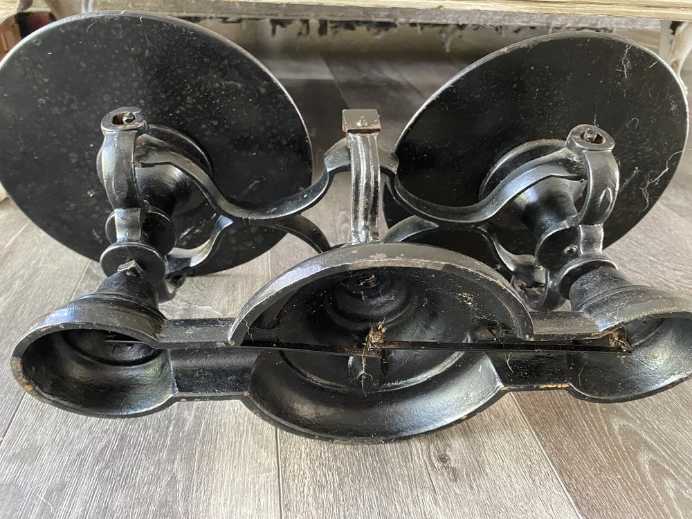 Antique Balance Scale Cast Iron Black