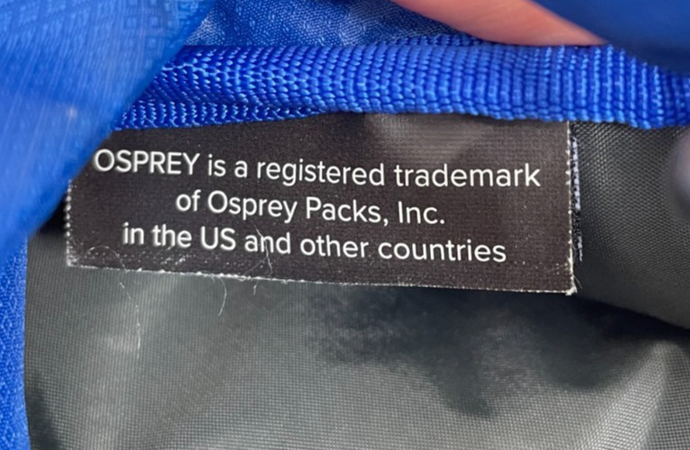 Osprey Katari 3 Hydration Backpack Blue Cycling Hiking Bag No Bladder
