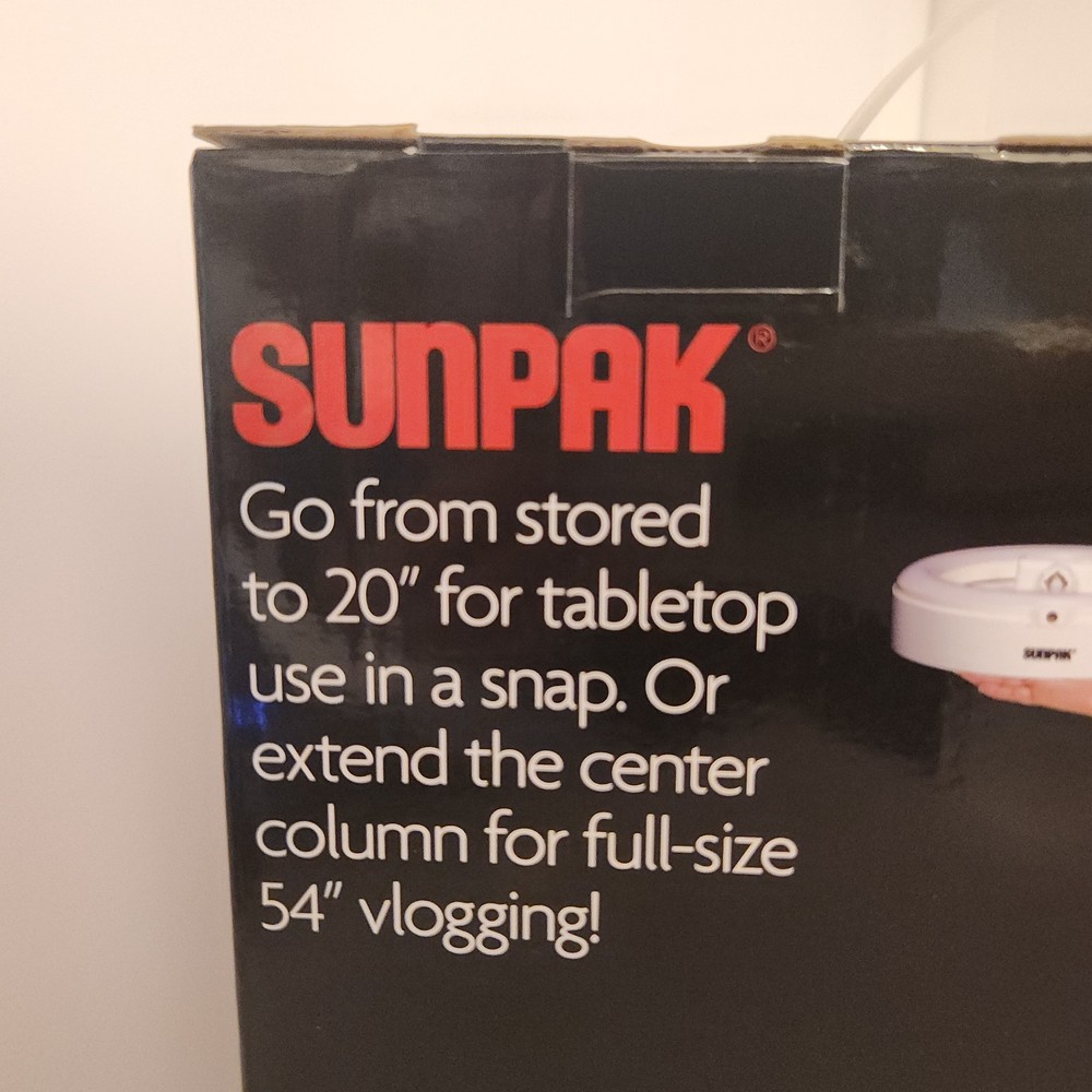 Sunpak Self Storing Vlogging Kit