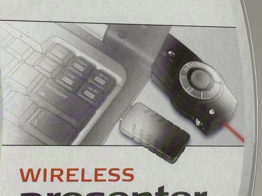 Targus Wireless Presenter With Cursor Control And Laser Pointer - Brand New