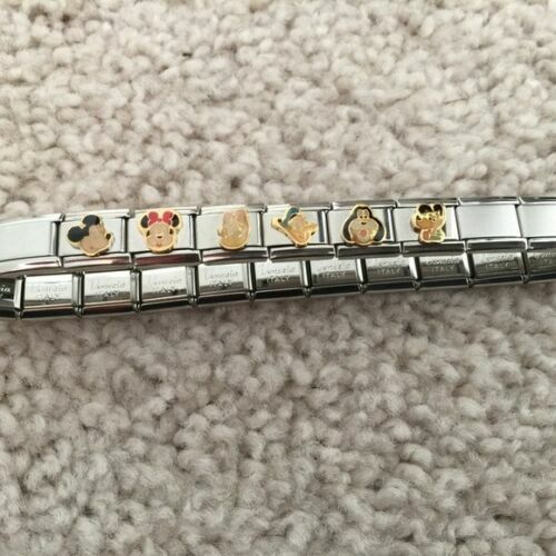 Disney 9mm Italian Add-A-Link Charms Stainless Steel 17 Different You choose