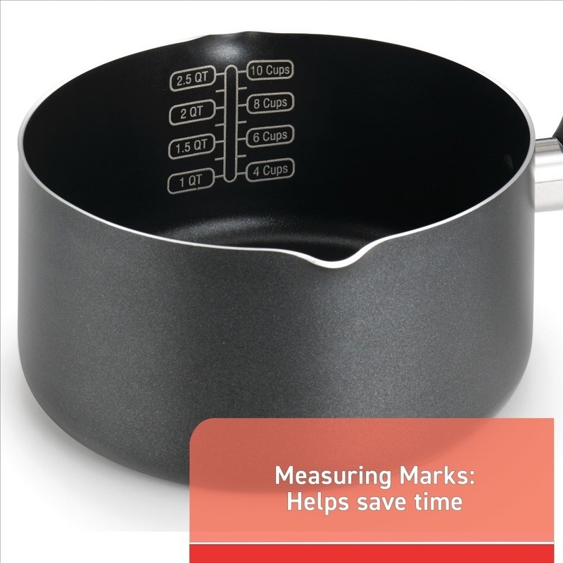 Nonstick Titanium Cookware Dishwasher Safe Ergonomic Handle Easy Cleanup New