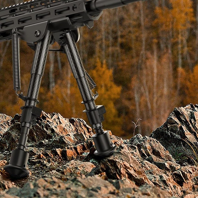 Lightweight Bipod Rifle Adjustable Legs M-LOK Compatible Easy Installation New