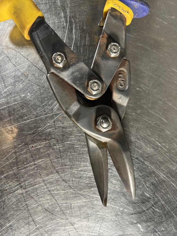 Irwin Straight Tin Snips CrM