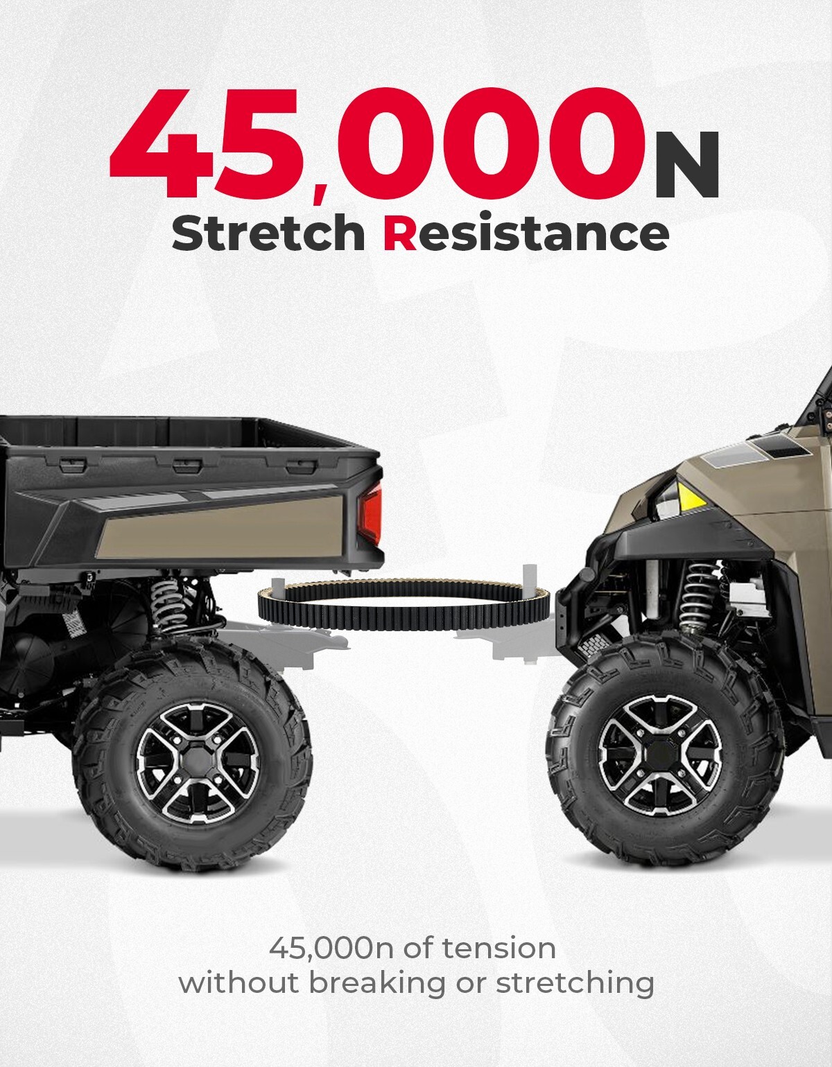 3211149 UTV CVT Heavy Duty Drive Belt for Polaris Ranger 570 /900 XP /900 CREW