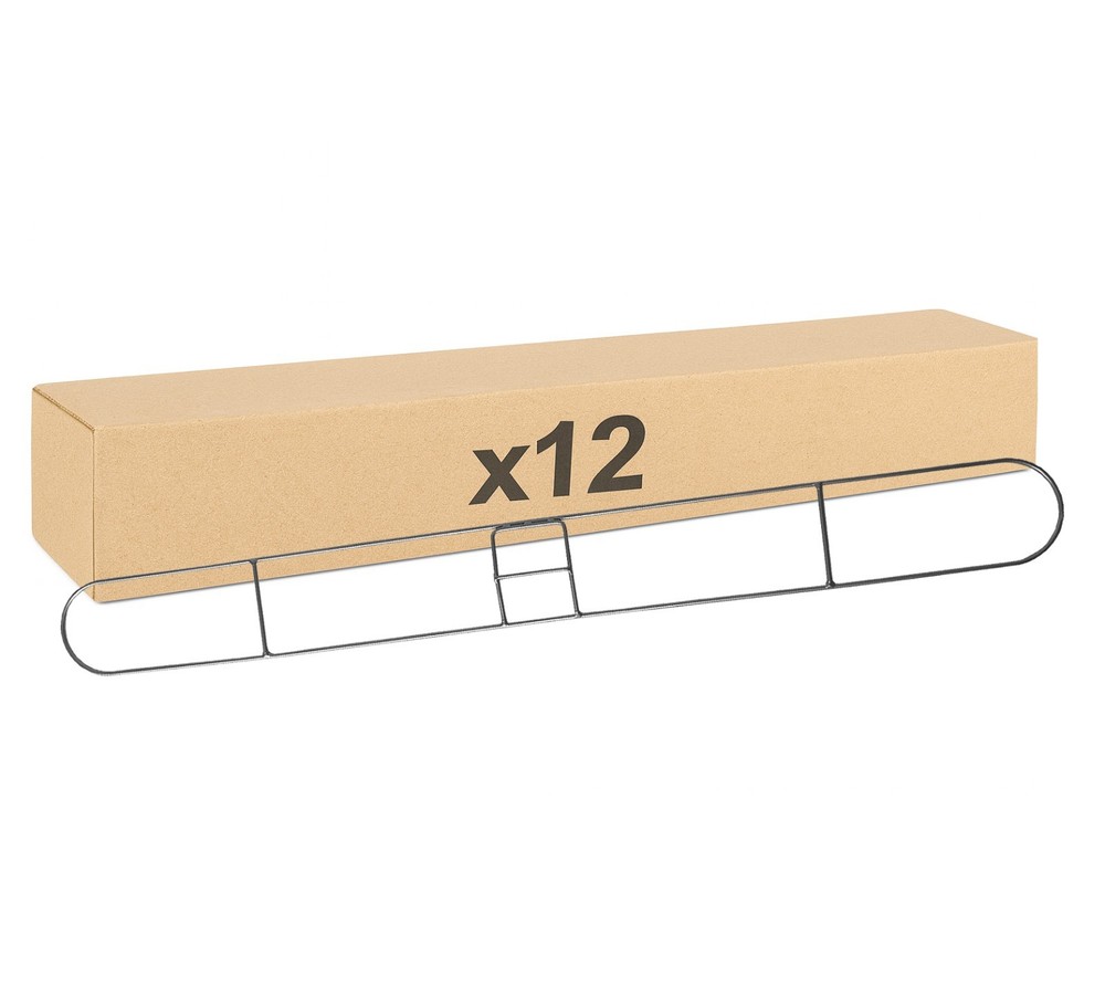 Bulk 12 Pack Dust Mop Frames – Industrial Steel Wire - 48"