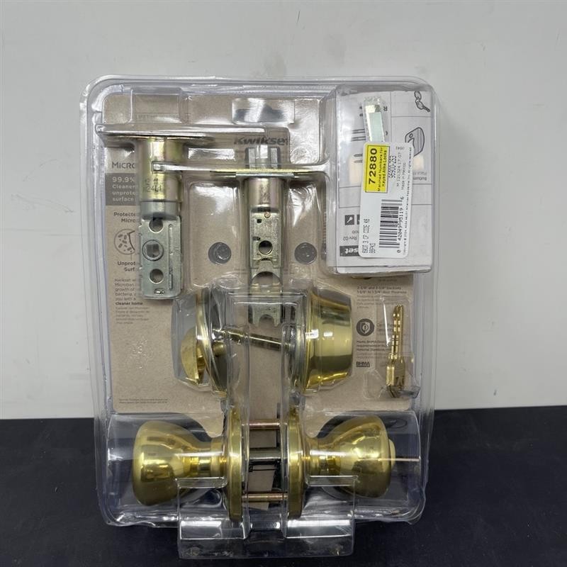 Kwikset 690T 3 CP CODE K6 BBPKG Keyed Entry Single Cylinder Deadbolt