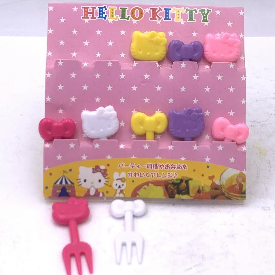 Hello Kitty Dessert Plastic Fork 10pcs