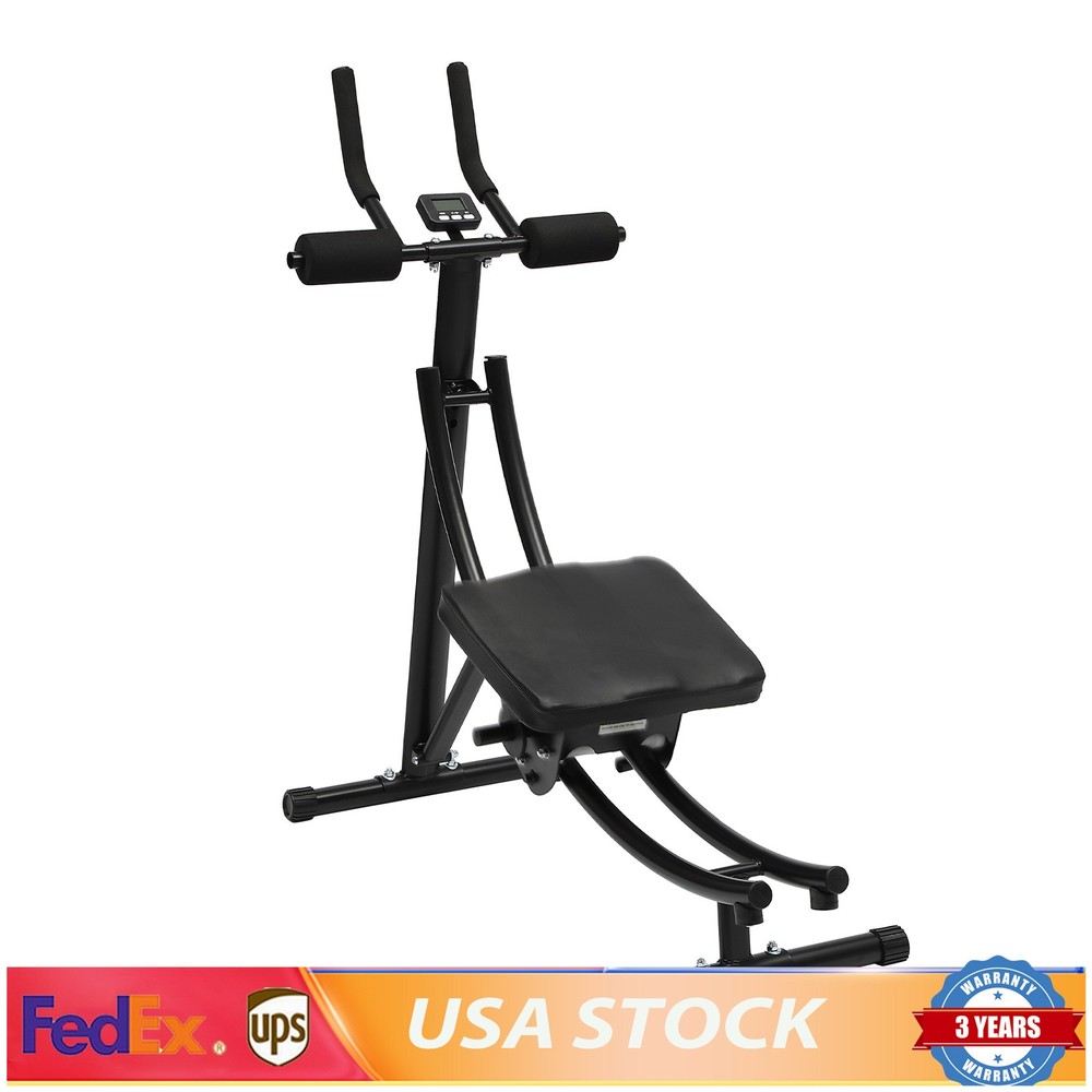 Abdominal Crunch Core Abdominal Workout Ab Trainer Machine Coaster For Home&Gym