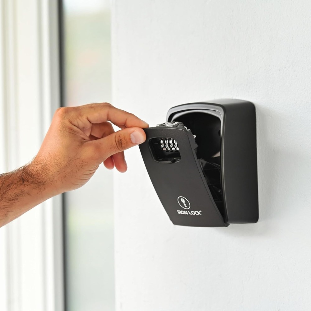 Outdoor Security Key Safe 4 Digit Combination Wall Mounted Key Lock Box