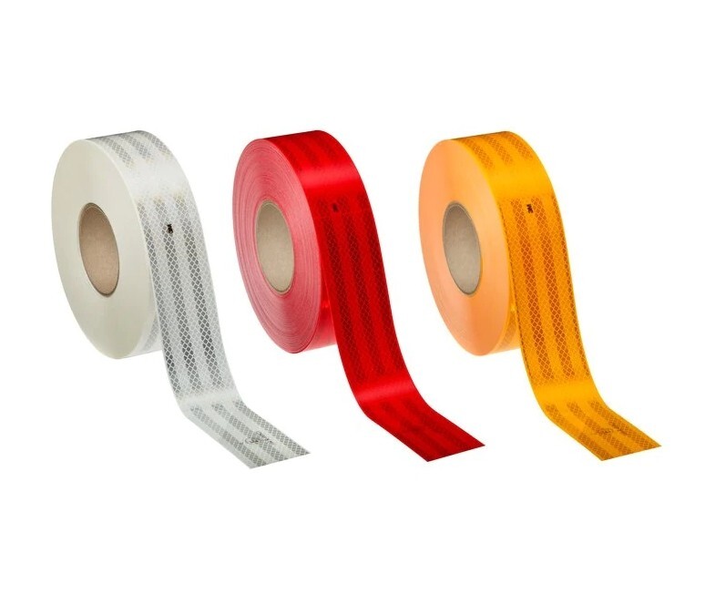 3M width 53.5 mm length 50m Diamond Grade 983-72 Reflective DG3 ECE Red
