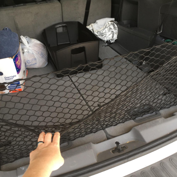 Trunk Envelope Style Organizer Cargo Net for MERCURY MOUNTAINEER 2002-2010 New