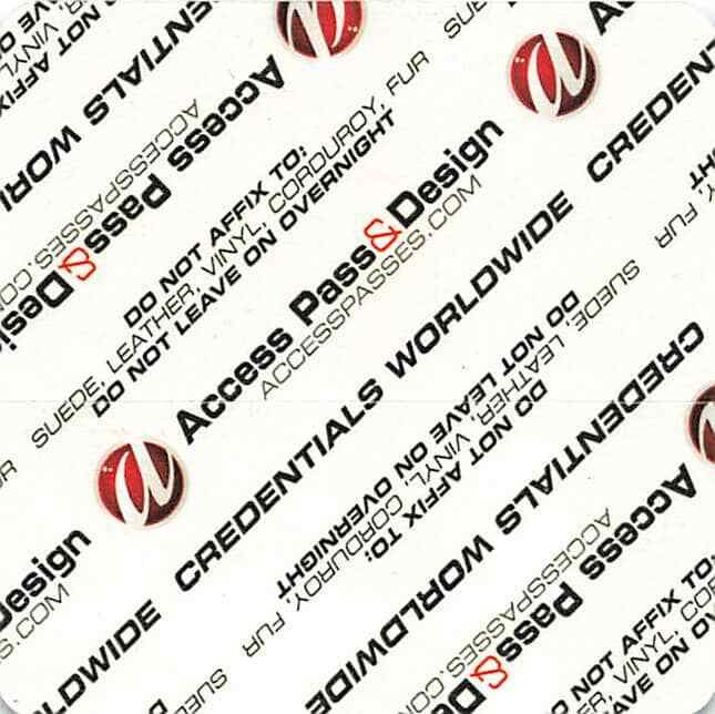 Neil Young Backstage Pass Red Working Cloth Variant