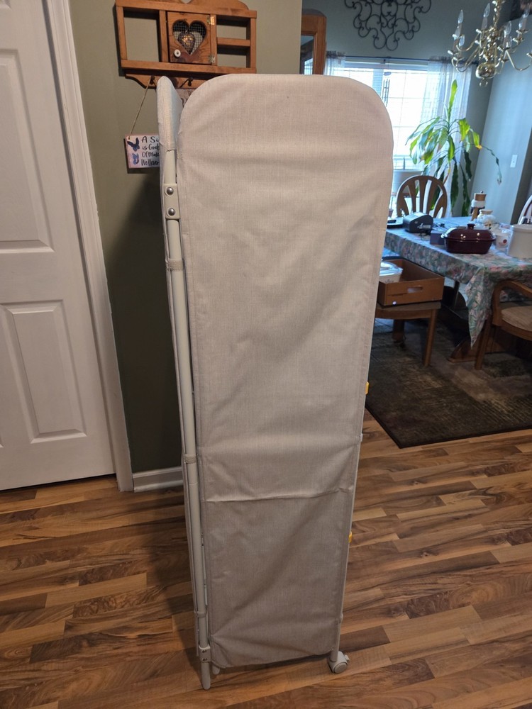 Joseph Joseph Eclipse Foldable Freestanding Clothes Drying Rack Ecru Fabric