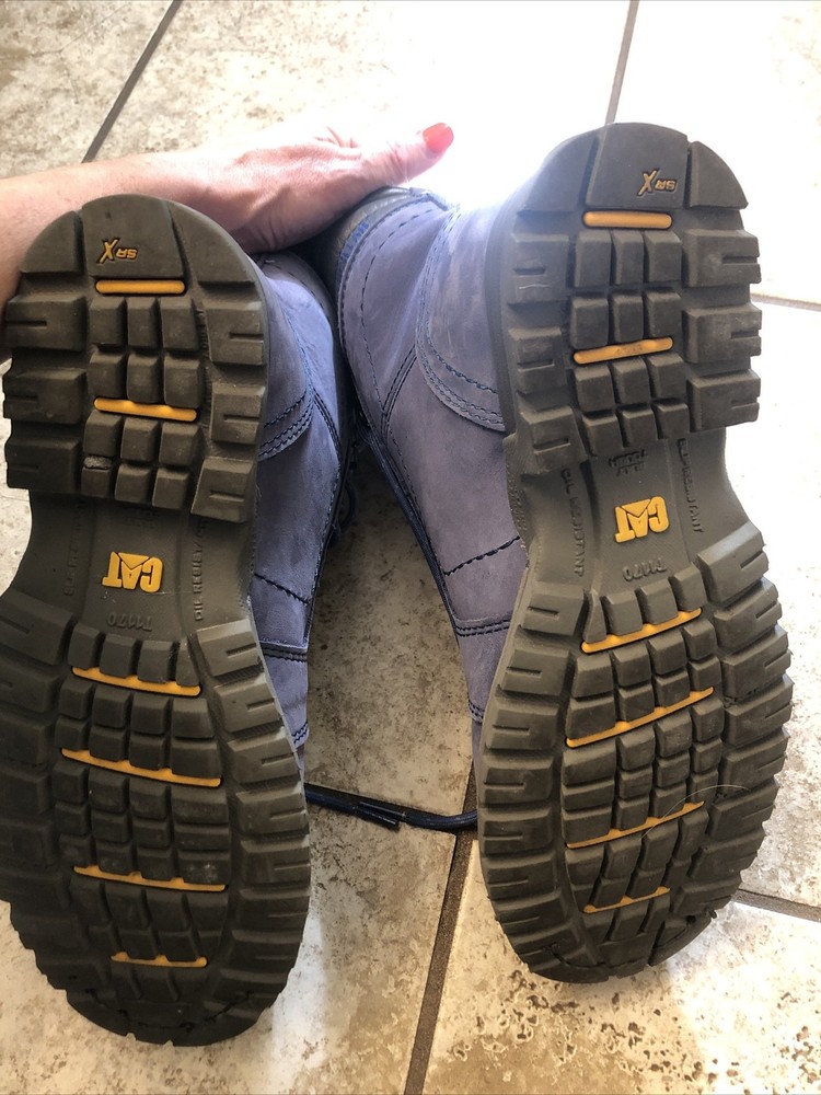 CAT steel Toe Lavender Boots