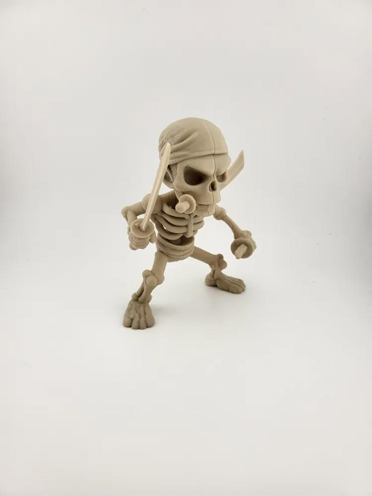 Pirate Hunter Zoro Skeleton Figure - One Piece Halloween Horror