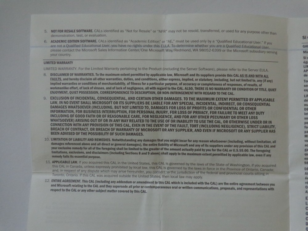 Microsoft SQL Server™ 2000 Enterprise Edition(New ! sealed CD +Key Code +25 CAL)