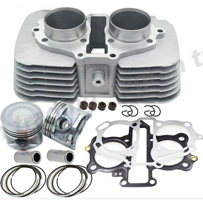 280cc Big Bore Cylinder Piston Kit 57.4mm For HONDA Rebel 250 CMX250 CA250 CB250