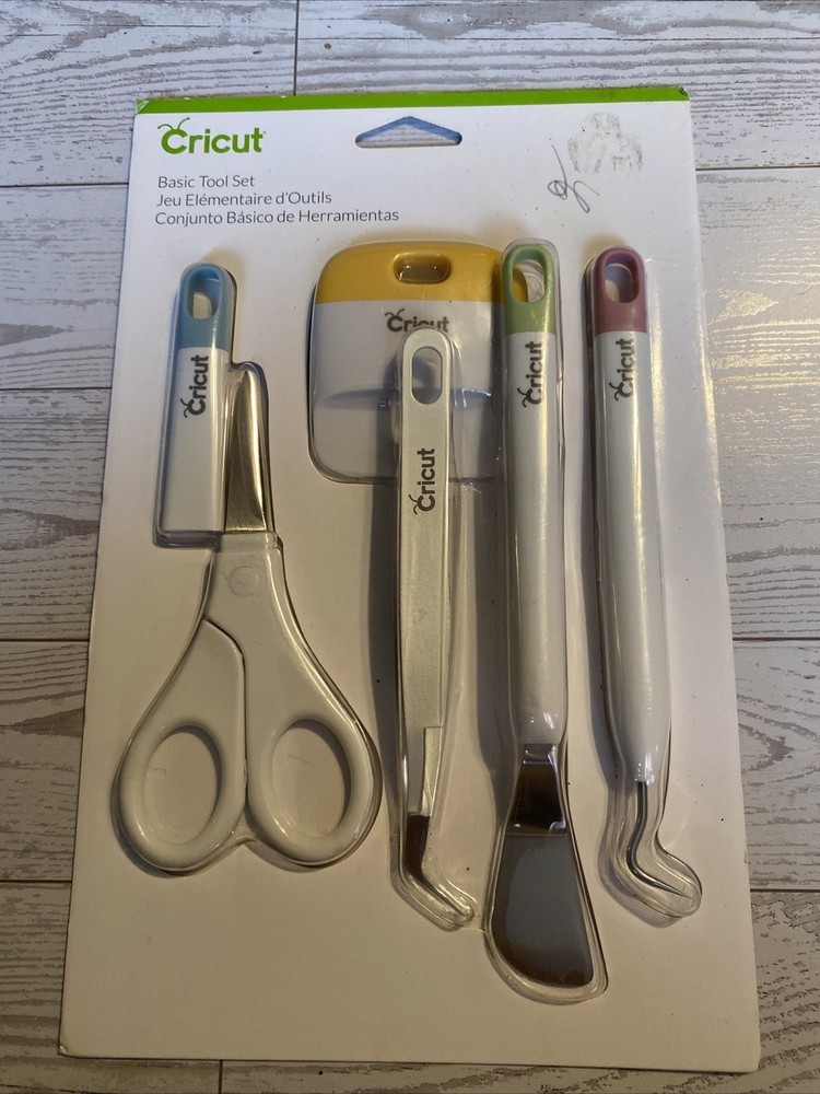 Cricut Basic Tool Set NEW Spatula Weeder Scraper Scissors Tweezers #6
