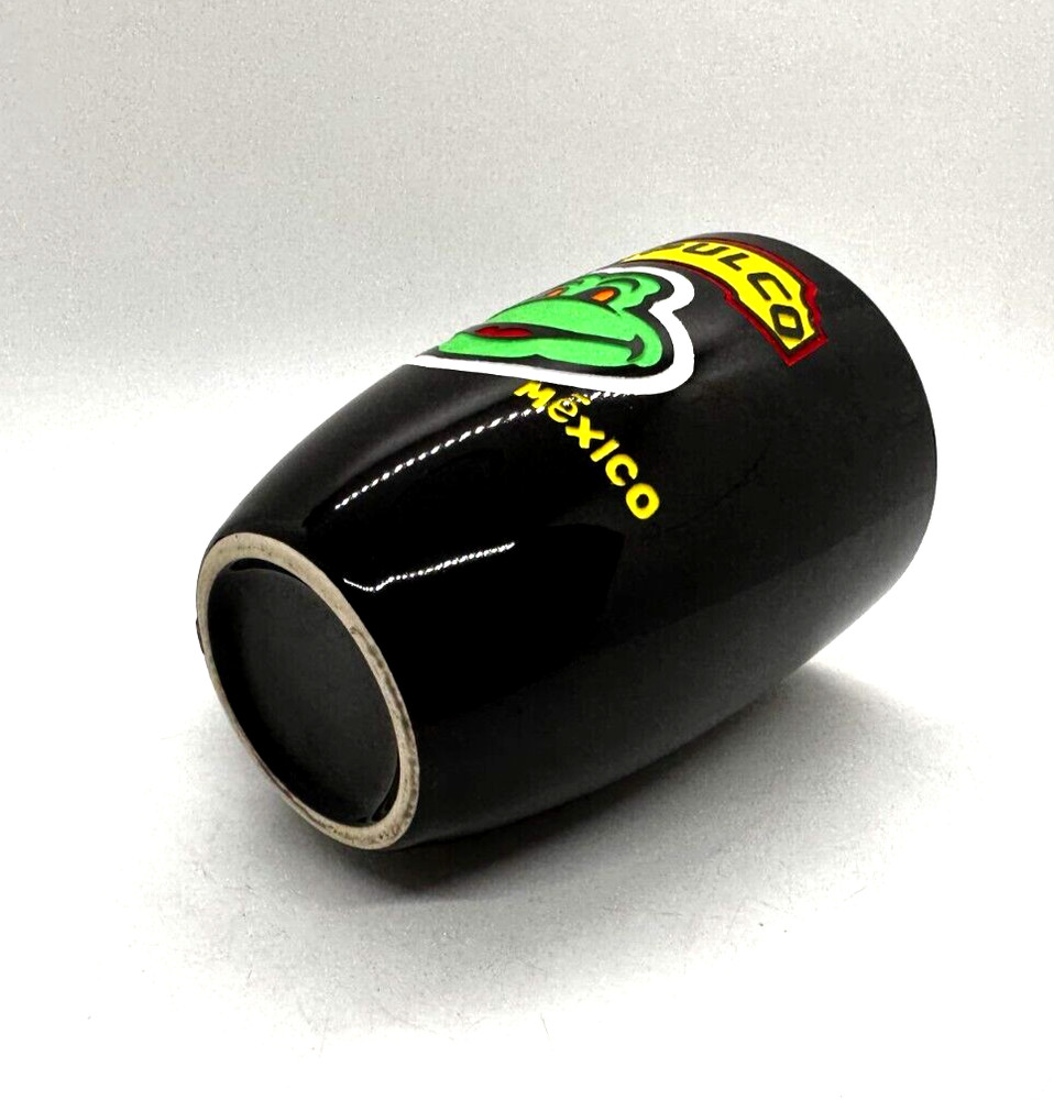 HTF Senor Frogs Acapulco Deep Etched & Painted Coffee Mug Cup