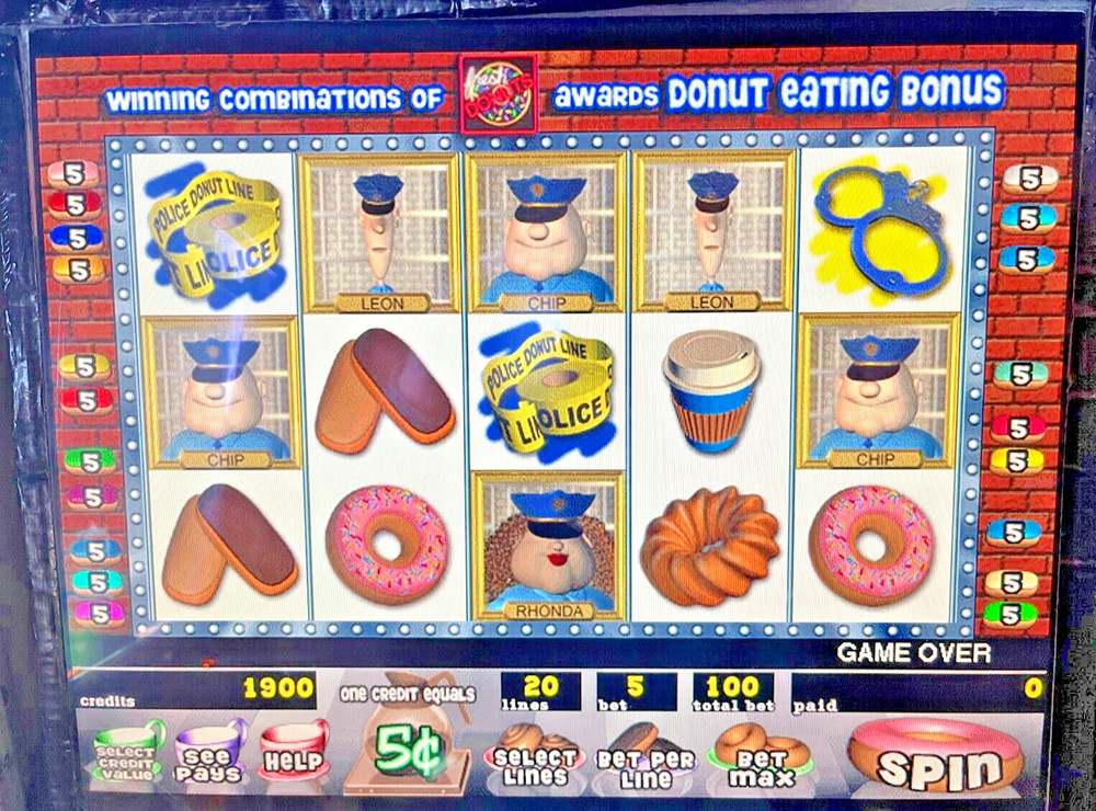 IGT I-game Cops and Donuts Software
