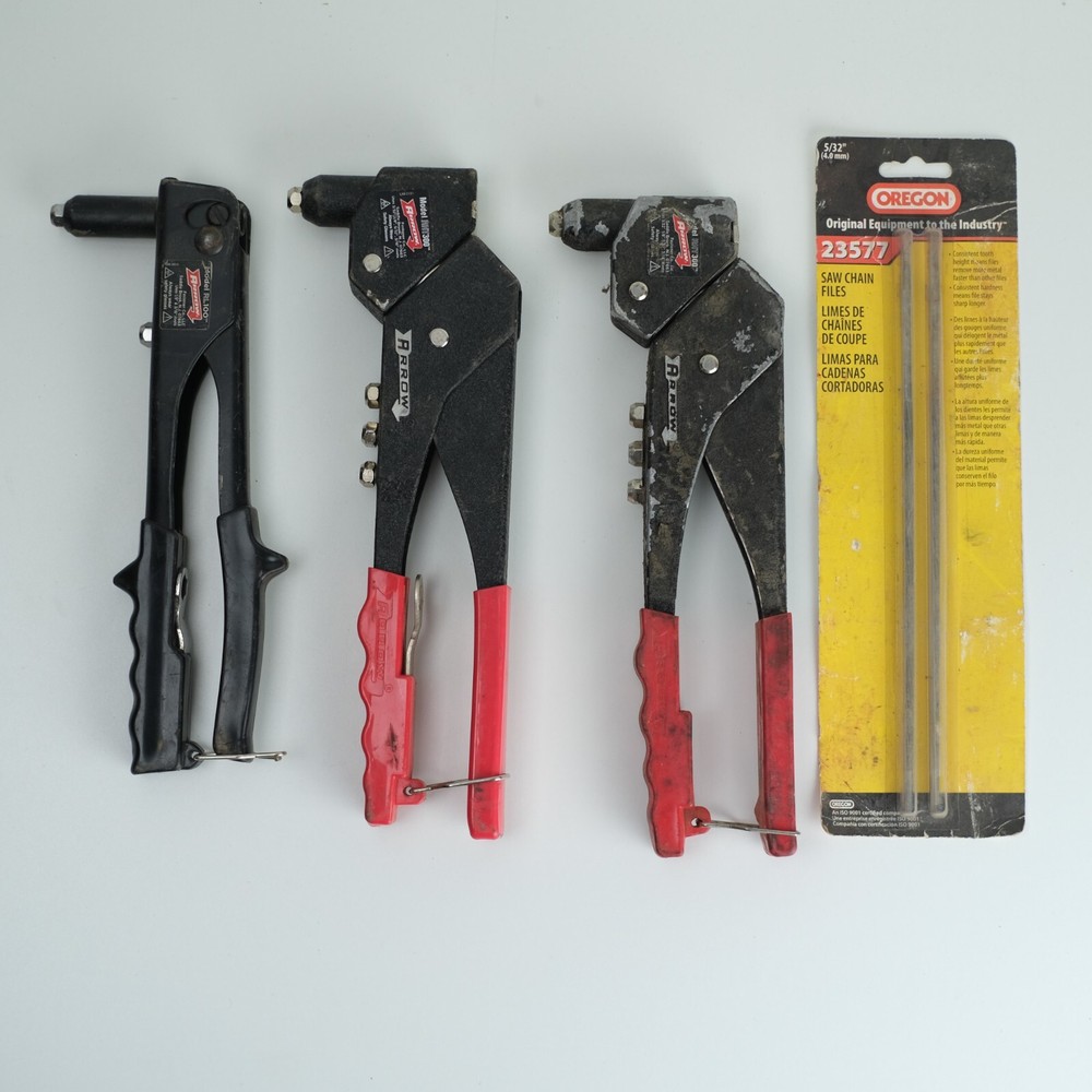 Arrow RHT300 RL100 Swivel Head Rivet Gun Bundle