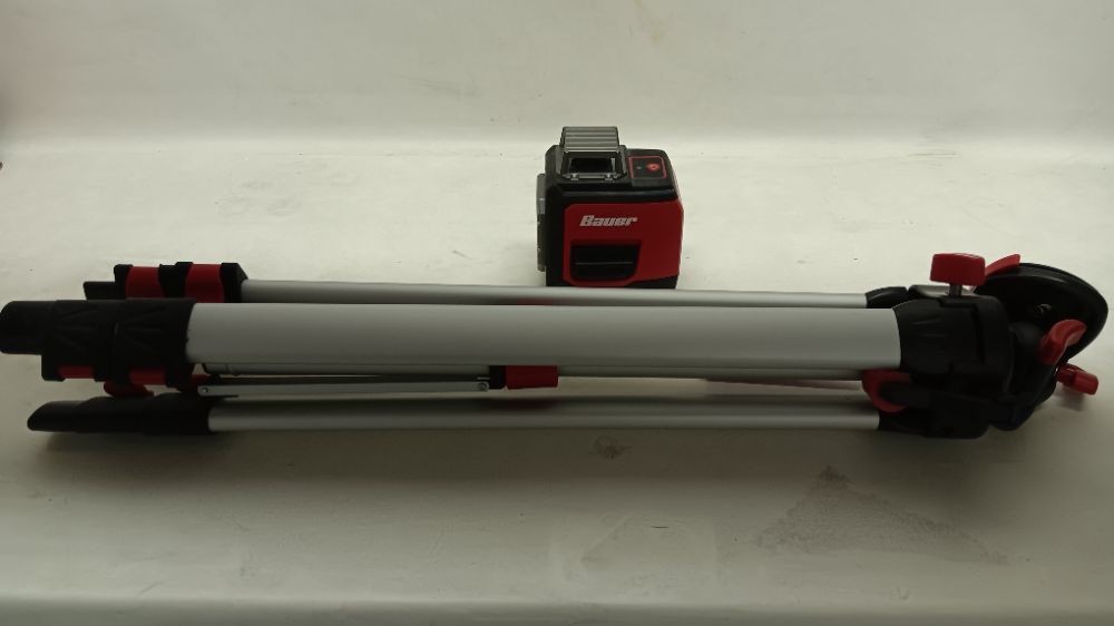 BAUER 57933 LASER LEVEL AND TRIPOD