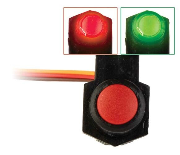 Walthers ~ Layout Control System ~ LED Accessory Fascia Controller ~ Red / Green