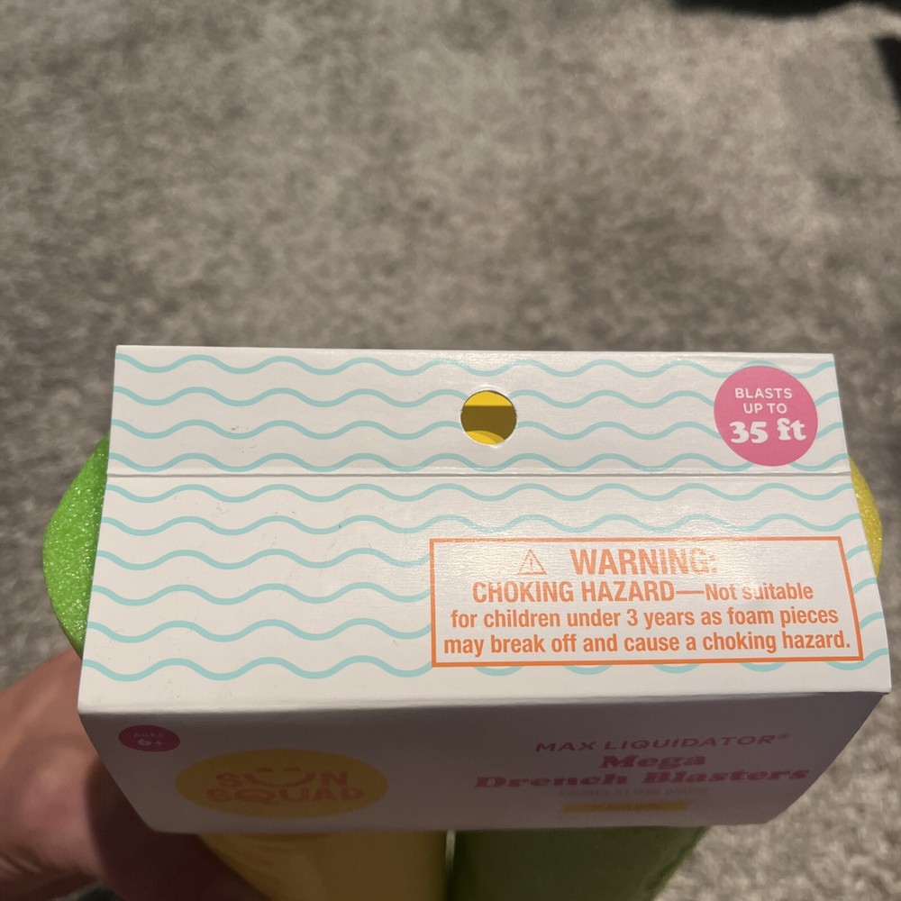 Sun Squad Max Liquidator Mega Drench Water Blasters 2 Pack