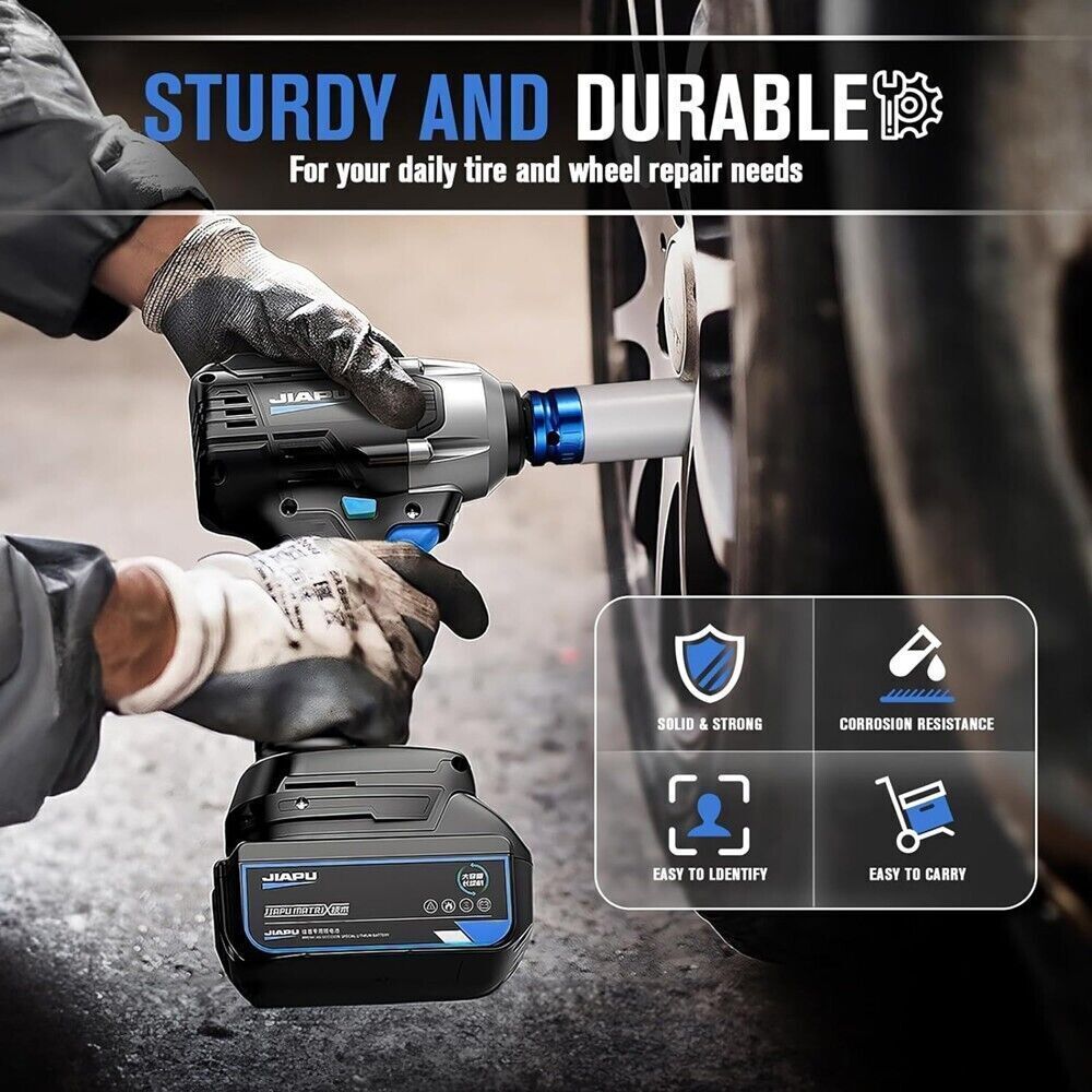 New 1/2" Drive Wheel Protector Impact Socket, Thin Wall Deep Impact Socket Set