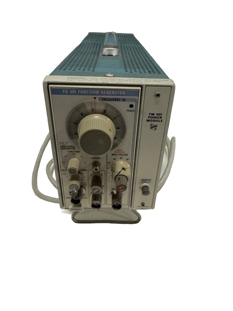 TEKTRONIX TM501  POWER MODULE WITH FG 501