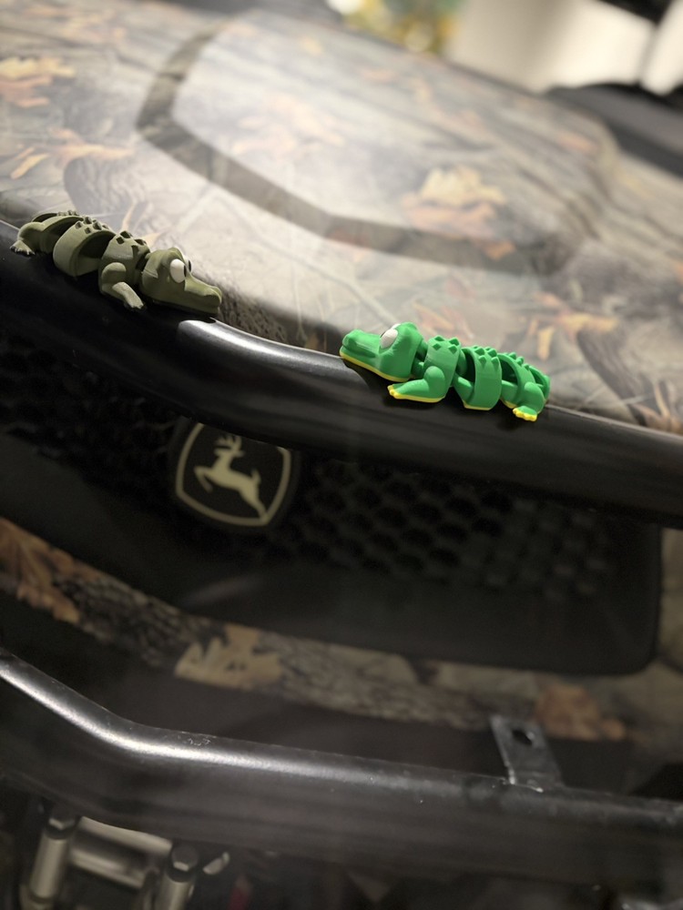 John Deere Trail Gator Keychain 4x6 2x4