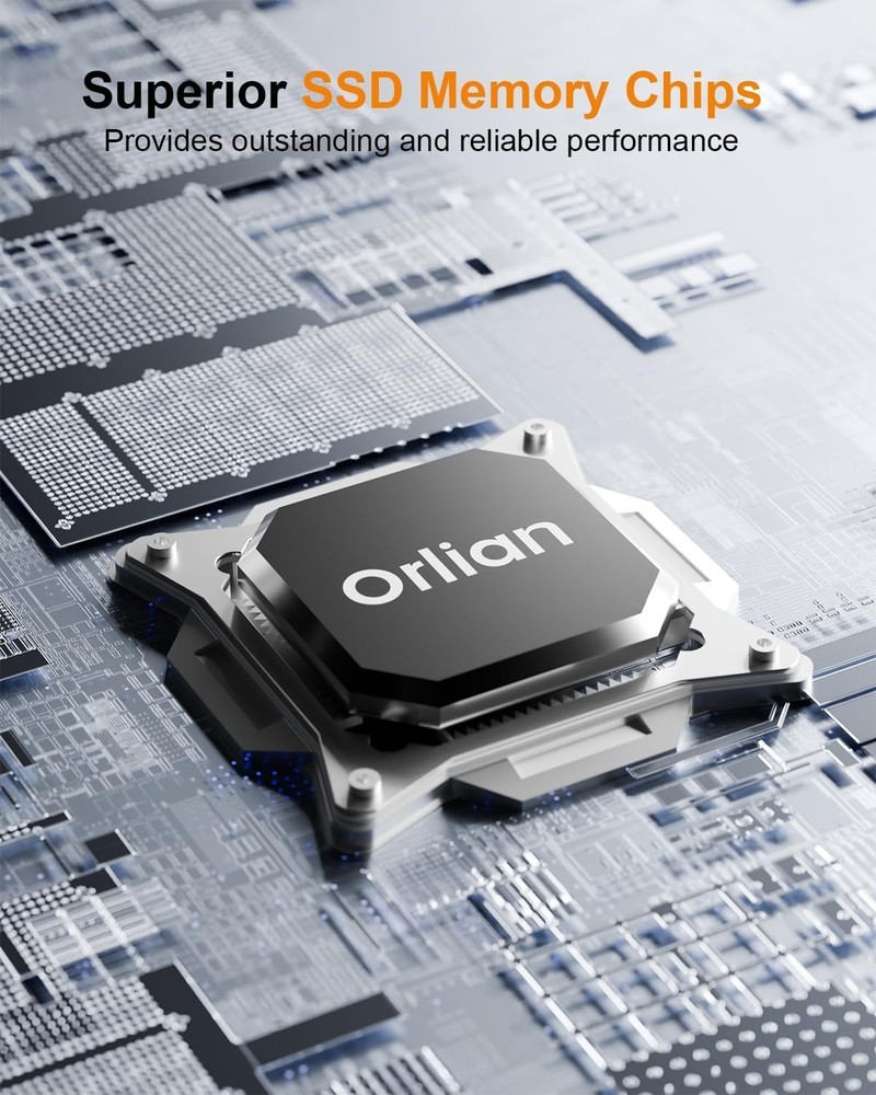 1TB External Portable SSD USB Solid State Drive Up to 1000MB/s USB 3.2 Gen 2 ...