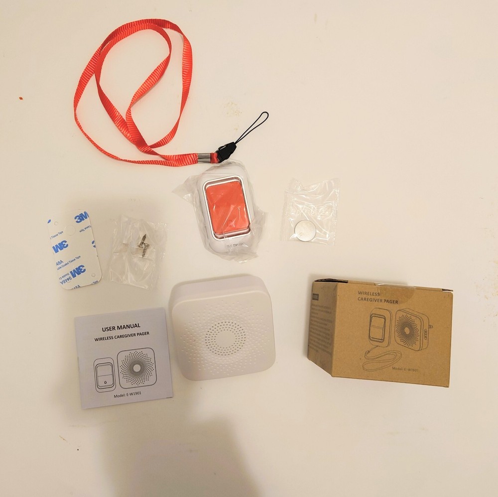 Caregiver Pager Call Button Brand New Wireless