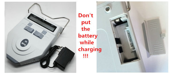 Digital PD Ruler Pupillometer P.D. Meter Optometry Tools Double Power Supply