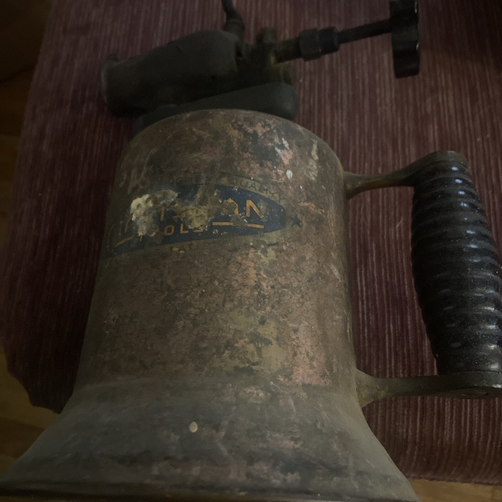 Gasoline Brass Torch Antique. Untested