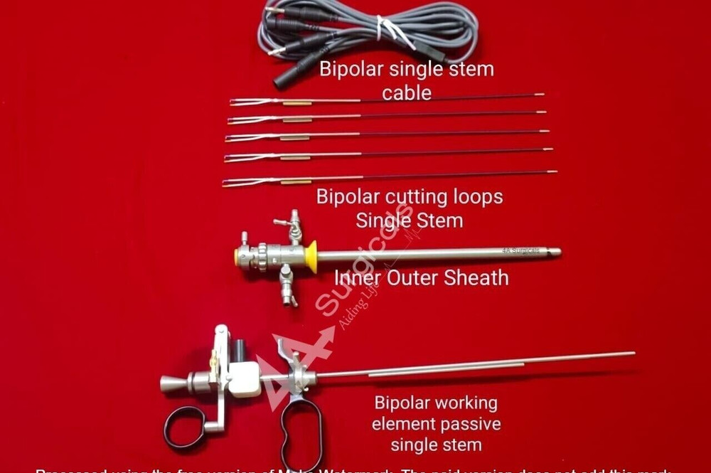 4A TURP Premium Bipolar Passive Single Stem Set