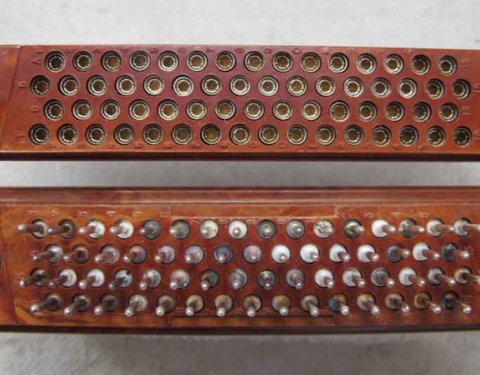 GRPMSh-1-45GO2-V ГРПМШ-1-45ГО2-В Vintage Rectangular Socket 1.48A 250V