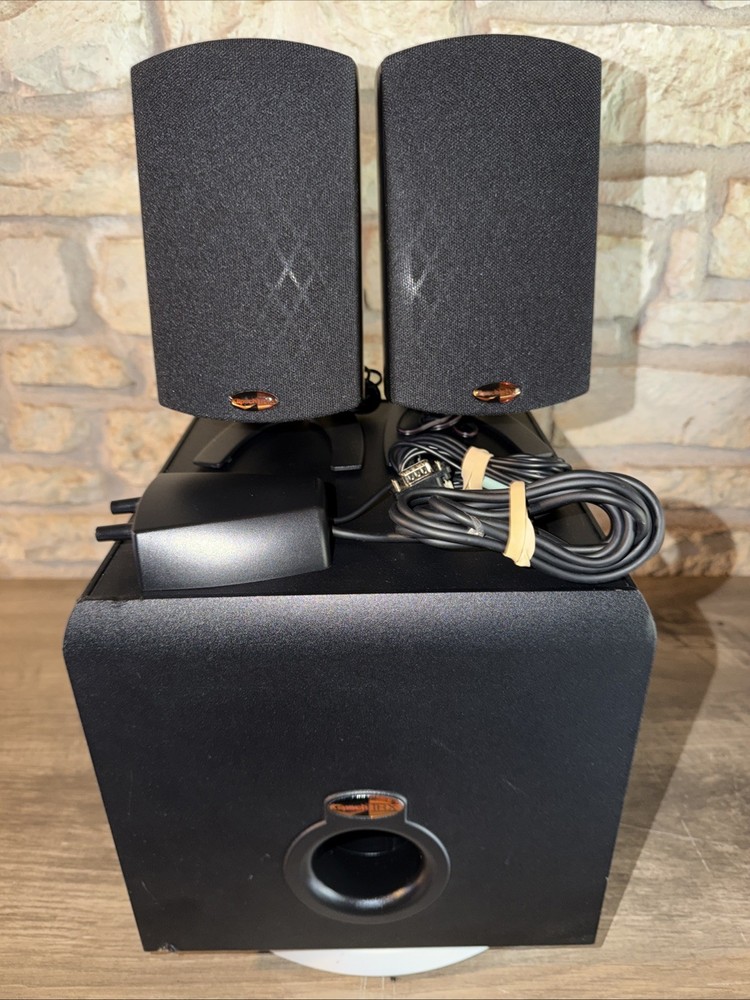 Klipsch ProMedia 2.1 THX® Certified Computer Speaker System. Video!