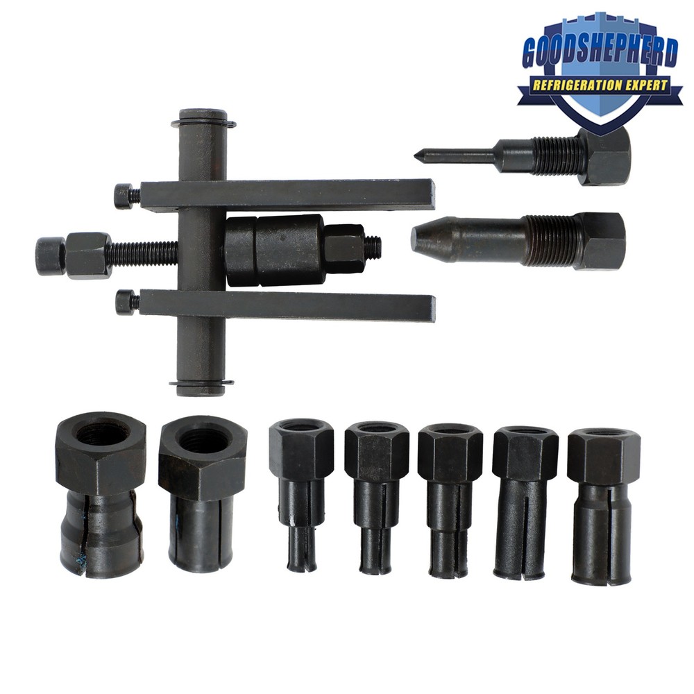 10Pcs Motorcycle Inner Bearing Puller Set Inner Bearing Puller Set w/ Box 8-25MM