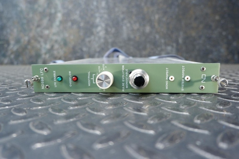 Nuclear Data ND599 LFC & ND595 DDS NIM Bin Modules