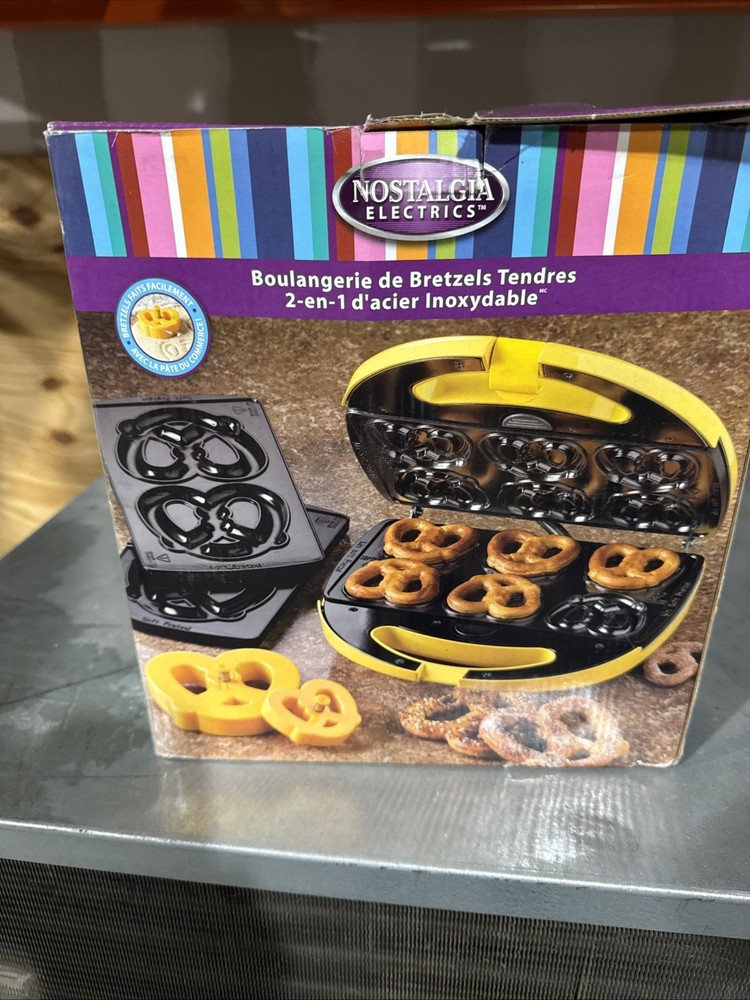 Nostalgia Electrics Soft Pretzel Maker - New/Open Box